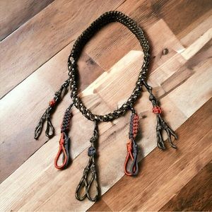 Hand made new duck call lanyard, Sitka color themed.
